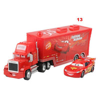 Disney Pixar Cars Toys Lightning McQueen Jackson Storm Mack Uncle Truck 1:55 Diecast - Lusy Store
