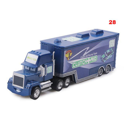 Disney Pixar Cars Toys Lightning McQueen Jackson Storm Mack Uncle Truck 1:55 Diecast - Lusy Store