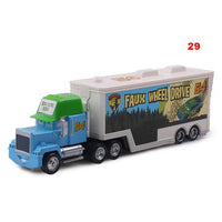 Disney Pixar Cars Toys Lightning McQueen Jackson Storm Mack Uncle Truck 1:55 Diecast - Lusy Store