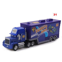 Disney Pixar Cars Toys Lightning McQueen Jackson Storm Mack Uncle Truck 1:55 Diecast - Lusy Store