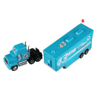 Disney Pixar Cars Toys Lightning McQueen Jackson Storm Mack Uncle Truck 1:55 Diecast - Lusy Store