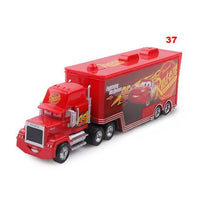 Disney Pixar Cars Toys Lightning McQueen Jackson Storm Mack Uncle Truck 1:55 Diecast - Lusy Store