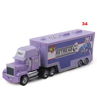 Disney Pixar Cars Toys Lightning McQueen Jackson Storm Mack Uncle Truck 1:55 Diecast - Lusy Store