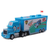 Disney Pixar Cars Toys Lightning McQueen Jackson Storm Mack Uncle Truck 1:55 Diecast - Lusy Store