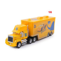 Disney Pixar Cars Toys Lightning McQueen Jackson Storm Mack Uncle Truck 1:55 Diecast - Lusy Store