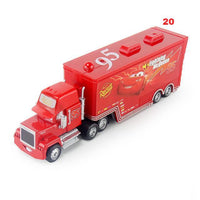 Disney Pixar Cars Toys Lightning McQueen Jackson Storm Mack Uncle Truck 1:55 Diecast - Lusy Store