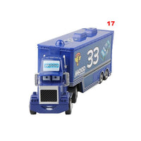 Disney Pixar Cars Toys Lightning McQueen Jackson Storm Mack Uncle Truck 1:55 Diecast - Lusy Store