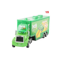 Disney Pixar Cars Toys Lightning McQueen Jackson Storm Mack Uncle Truck 1:55 Diecast - Lusy Store