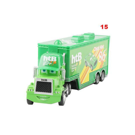 Disney Pixar Cars Toys Lightning McQueen Jackson Storm Mack Uncle Truck 1:55 Diecast - Lusy Store