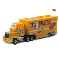 Disney Pixar Cars Toys Lightning McQueen Jackson Storm Mack Uncle Truck 1:55 Diecast - Lusy Store