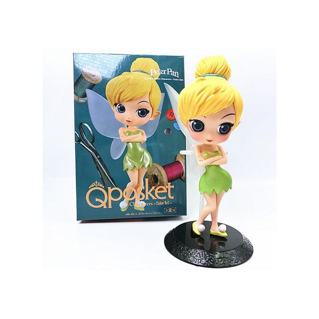 Disney Princess Figures Frozen Elsa Anna Rapunzel Belle Cinderella Alice Snow White Ariel Action Figures PVC Model Collection - Lusy Store
