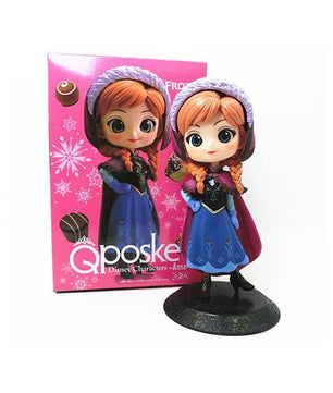 Disney Princess Figures Frozen Elsa Anna Rapunzel Belle Cinderella Alice Snow White Ariel Action Figures PVC Model Collection - Lusy Store