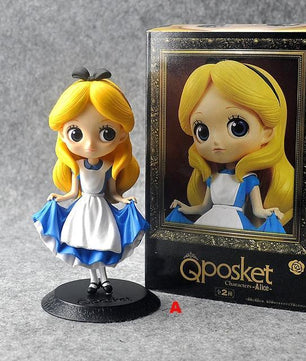 Disney Princess Figures Frozen Elsa Anna Rapunzel Belle Cinderella Alice Snow White Ariel Action Figures PVC Model Collection - Lusy Store