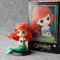 Disney Princess Figures Frozen Elsa Anna Rapunzel Belle Cinderella Alice Snow White Ariel Action Figures PVC Model Collection - Lusy Store