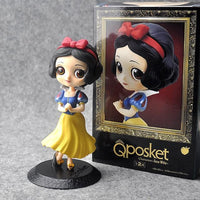 Disney Princess Figures Frozen Elsa Anna Rapunzel Belle Cinderella Alice Snow White Ariel Action Figures PVC Model Collection - Lusy Store