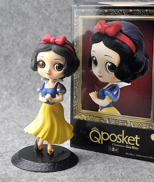 Disney Princess Figures Frozen Elsa Anna Rapunzel Belle Cinderella Alice Snow White Ariel Action Figures PVC Model Collection - Lusy Store