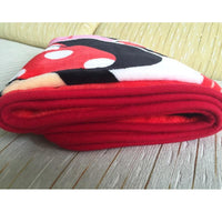 Disney Red Minnie Mouse Super Soft Warm Blanket Throw for Kids