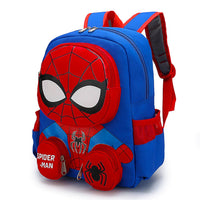 Disney Spiderman Backpacks For School Super Heroes Kindergarten Backpack B378