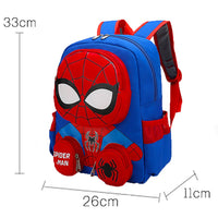 Disney Spiderman Backpacks For School Super Heroes Kindergarten Backpack B378