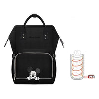 Disney Water-proof USB Heating Diaper Bag Toddler Backpack Cartoon Large Capacity - Lusy Store