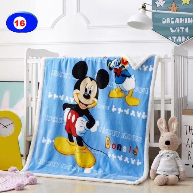 Disneyland Duffy Cartoon Mickey Mouse Minnie Blankets Throws Bedding Decoration - Lusy Store