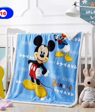 Disneyland Duffy Cartoon Mickey Mouse Minnie Blankets Throws Bedding Decoration - Lusy Store