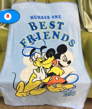Disneyland Duffy Cartoon Mickey Mouse Minnie Blankets Throws Bedding Decoration - Lusy Store