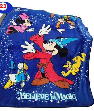 Disneyland Duffy Cartoon Mickey Mouse Minnie Blankets Throws Bedding Decoration - Lusy Store
