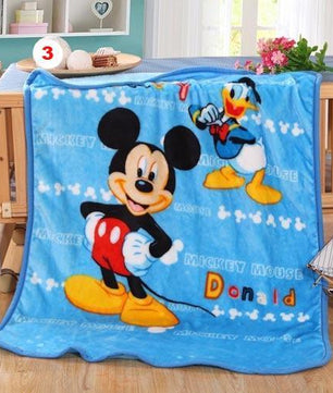 Disneyland Duffy Cartoon Mickey Mouse Minnie Blankets Throws Bedding Decoration - Lusy Store