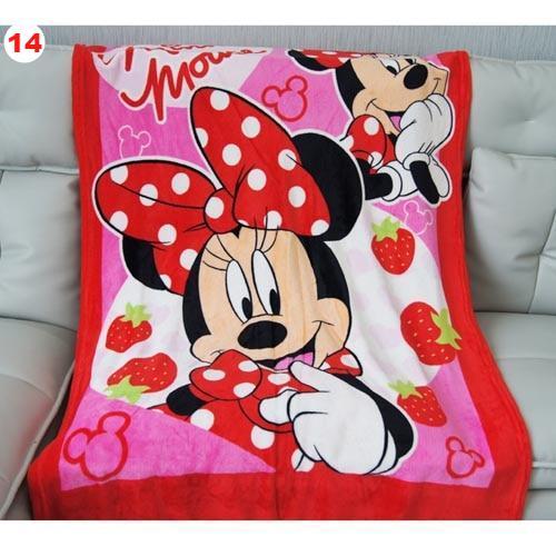 Disneyland Duffy Cartoon Mickey Mouse Minnie Blankets Throws Bedding Decoration - Lusy Store