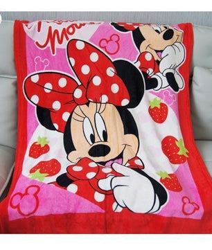 Disneyland Duffy Cartoon Mickey Mouse Minnie Blankets Throws Bedding Decoration - Lusy Store