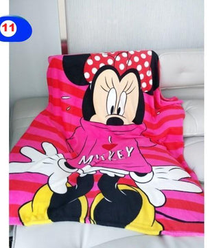 Disneyland Duffy Cartoon Mickey Mouse Minnie Blankets Throws Bedding Decoration - Lusy Store