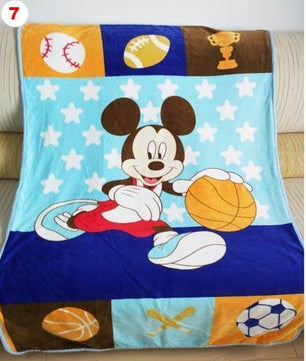 Disneyland Duffy Cartoon Mickey Mouse Minnie Blankets Throws Bedding Decoration - Lusy Store