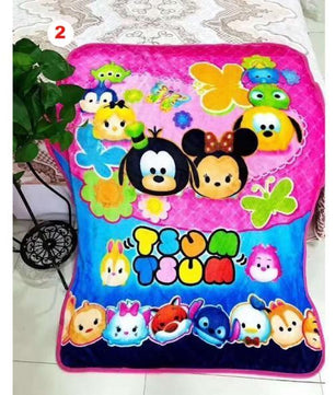 Disneyland Duffy Cartoon Mickey Mouse Minnie Blankets Throws Bedding Decoration - Lusy Store
