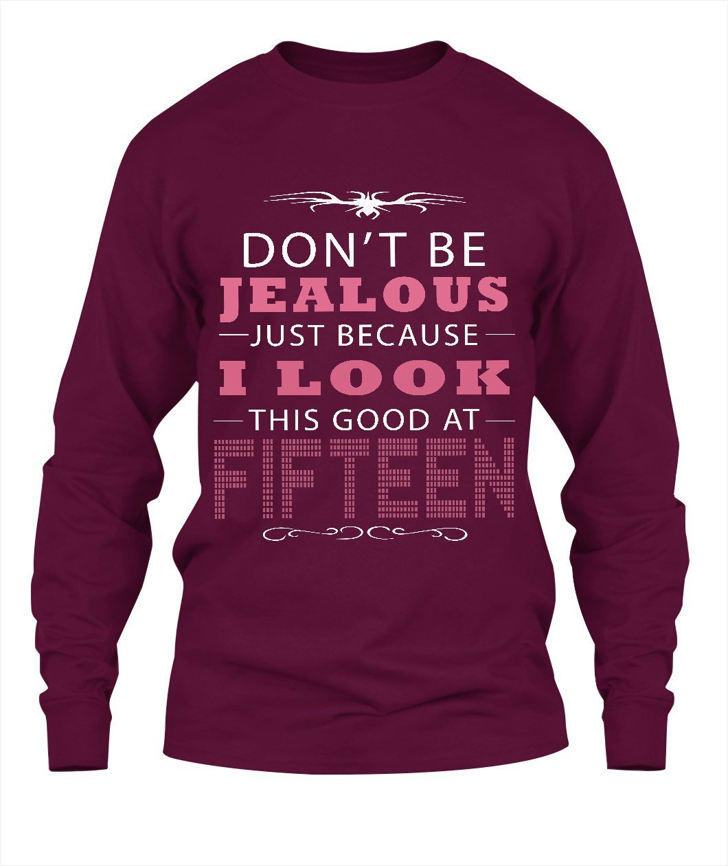 DON'T BE JEALOUS - 15 print Long Sleeve Men's - Lusy Store
