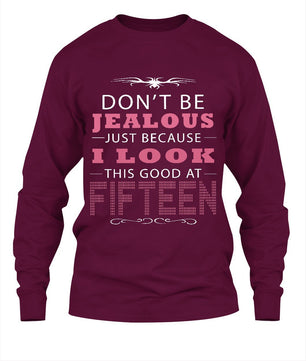 DON'T BE JEALOUS - 15 print Long Sleeve Men's - Lusy Store