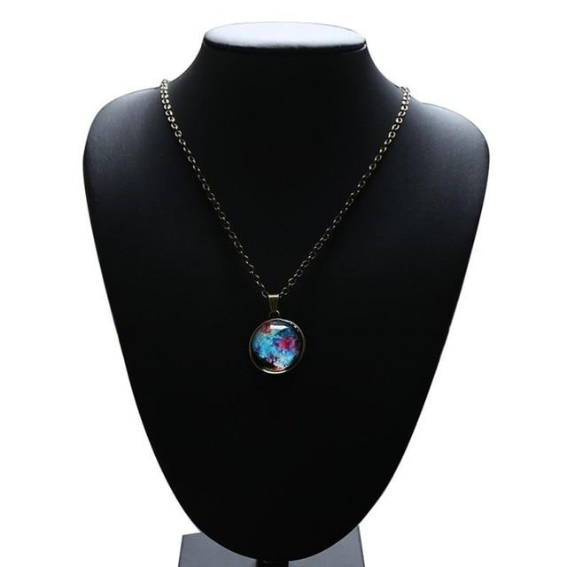 Double-sided Transparent Glass Ball Pendant - Lusy Store