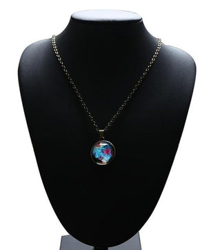 Double-sided Transparent Glass Ball Pendant - Lusy Store