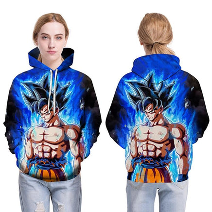 Dragon Ball Z 3D Hoodie Sweatshirts Hoodie Muscle