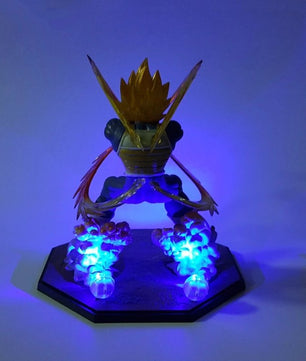 Dragon Ball Z Action Figure Vegeta Figurts Zero Led Light DIY Display Toy DBZ+Light DIY81 - Lusy Store
