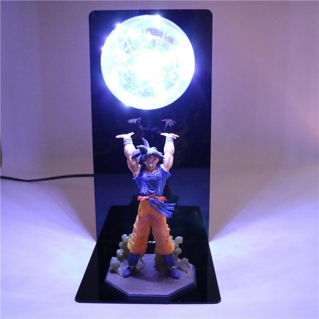 Dragon Ball Z Action Figures Goku Son Figurine Collectible DIY LED Lamp for Children - Lusy Store