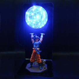 Dragon Ball Z Action Figures Goku Son Figurine Collectible DIY LED Lamp for Children - Lusy Store
