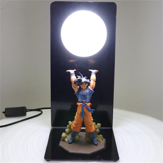 Dragon Ball Z Action Figures Goku Son Figurine Collectible DIY LED Lamp for Children - Lusy Store