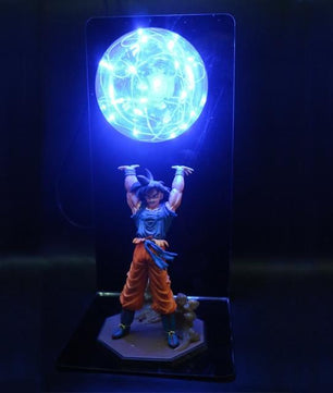 Dragon Ball Z Action Figures Goku Son Figurine Collectible DIY LED Lamp for Children - Lusy Store