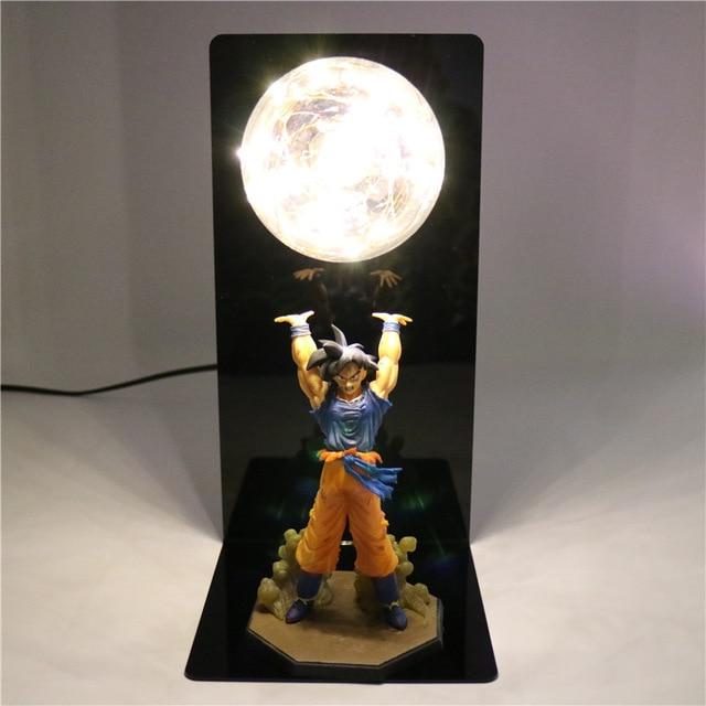 Dragon Ball Z Action Figures Goku Son Figurine Collectible DIY LED Lamp for Children - Lusy Store