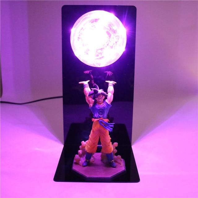 Dragon Ball Z Action Figures Goku Son Figurine Collectible DIY LED Lamp for Children - Lusy Store