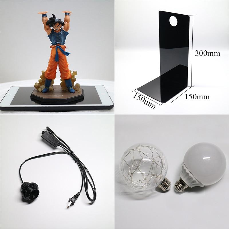 Dragon Ball Z Action Figures Goku Son Figurine Collectible DIY LED Lamp for Children - Lusy Store
