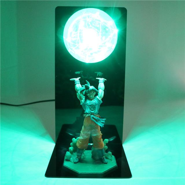 Dragon Ball Z Action Figures Goku Son Figurine Collectible DIY LED Lamp for Children - Lusy Store