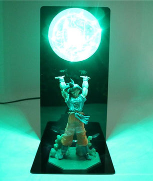 Dragon Ball Z Action Figures Goku Son Figurine Collectible DIY LED Lamp for Children - Lusy Store