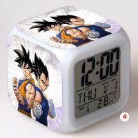 Dragon Ball Z Alarm Clock LED Colorful Flash Touch Light Toys Kids - Lusy Store